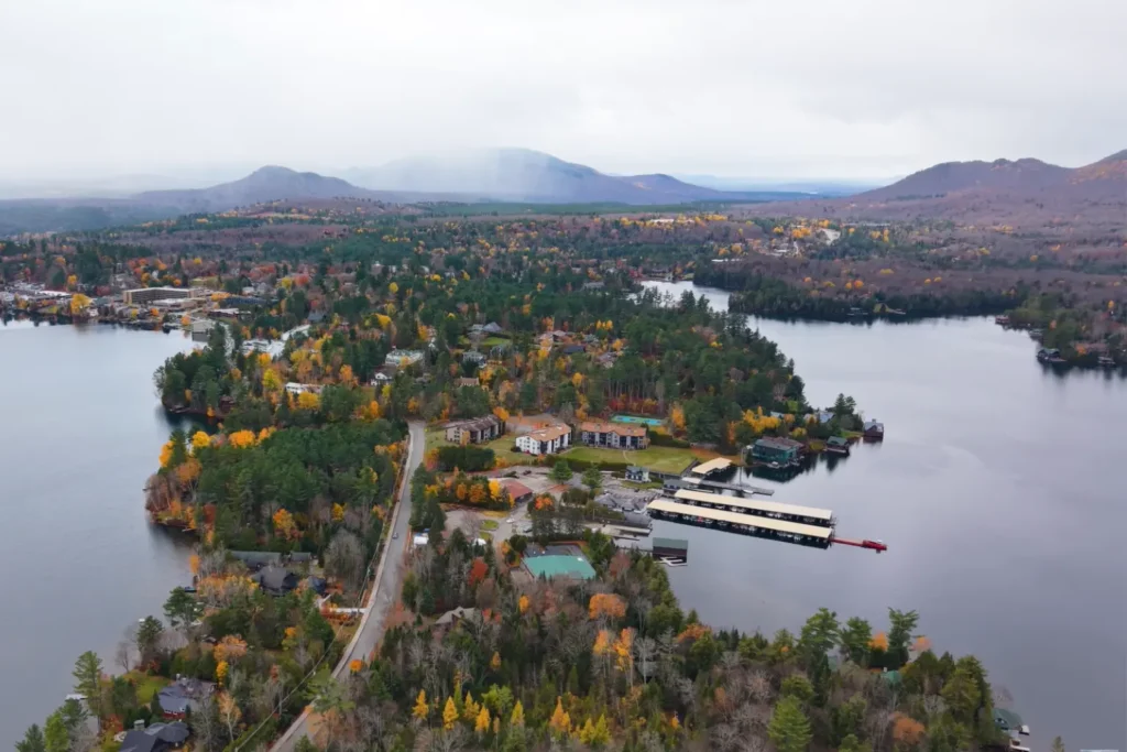 Lake Placid fall colors